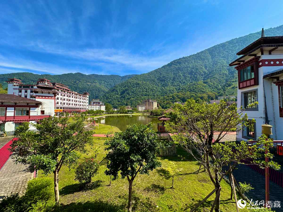四季如春的墨脫縣。人民網(wǎng)記者 次仁羅布攝