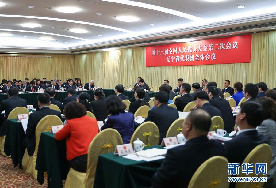 （兩會）（2）遼寧代表團(tuán)全體會議向媒體開放
